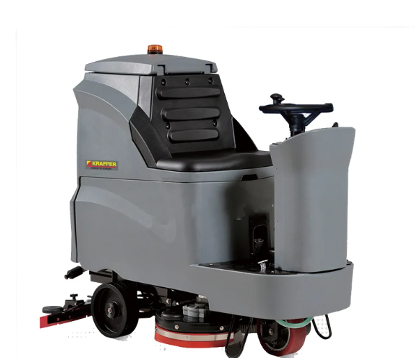 Máy chà sàn nhà xưởng dạng ngồi lái Kraffer GM 120/110BT 