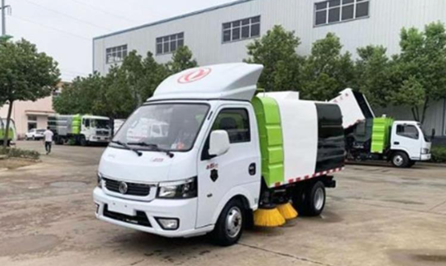 Xe quét hút bụi đường Dongfeng 2 khối TV-0182