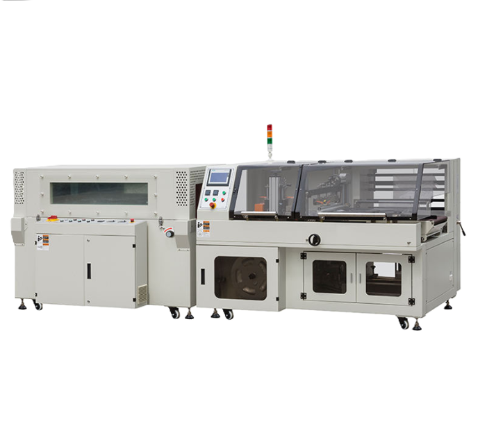 Máy cắt hàn màng và đóng gói màng co tự động BTH-450A+BM-500L 