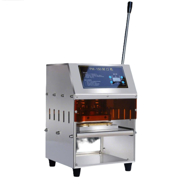 Máy dán khay nhôm PM-150 