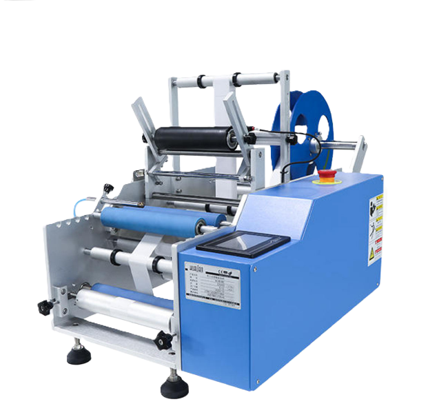 Máy dán nhãn chai tròn bán tự động HLM-8C