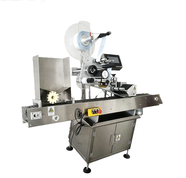 Máy dán nhãn chai tròn nằm ngang tự động LT-300D