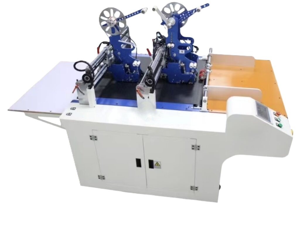 Máy dán băng keo 2 mặt 2 đầu đẩy tay GL-1200-2