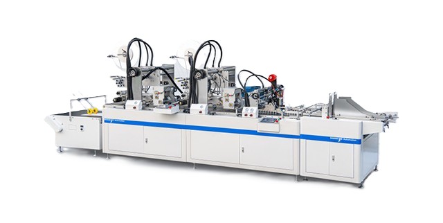 Máy dán giấy chống dính băng keo 2 mặt (hộp giấy) SJ-90GJ