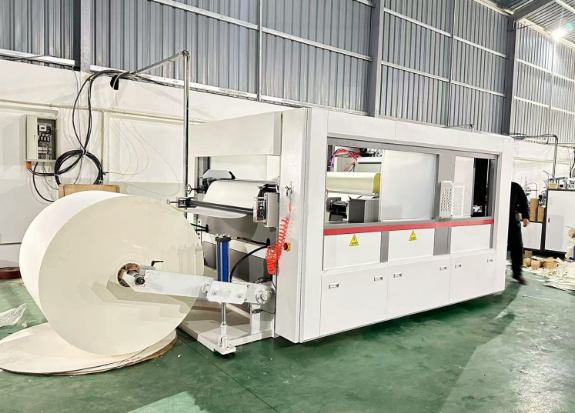 Máy bế cuộn (Bế bao bì giấy, ly giấy, vàng mã) DX-9564