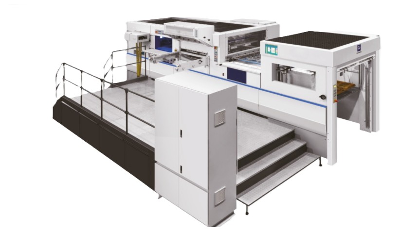 Máy bế kiêm ép nhũ tự động 1300 GUOWANG R1300Y