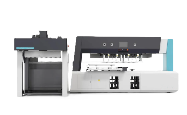 Máy lấy phôi bế 2 đầu (Thu xếp chồng tự động) SH-1020SPD