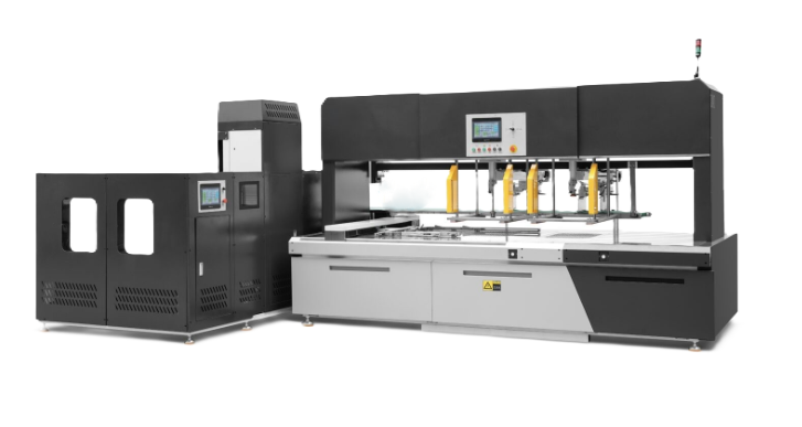 Máy lấy phôi bế thông minh (2 đầu, các sản phẩm xếp đối xứng) HTQF-1080TRP