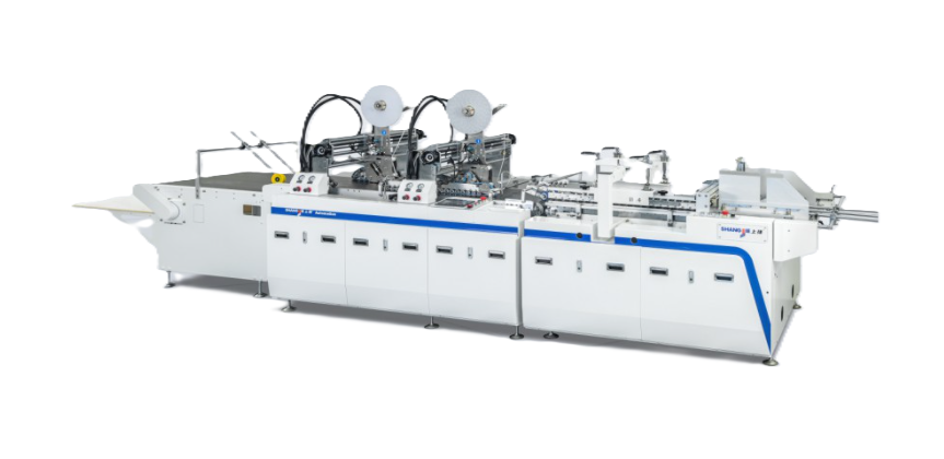 Máy dán băng dính 2 mặt chức năng chỉnh lệch SJ-90ACT-T