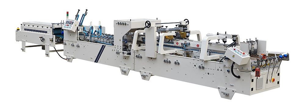 Máy dán hộp khóa đáy (Dán cạnh lên tới 900mm) Caotian SHH-800AG
