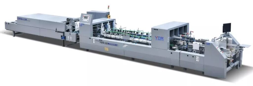 Máy dán hộp giấy (Hộp ivory, duplex, túi giấy, sóng 3 lớp) YDS-1450BT 