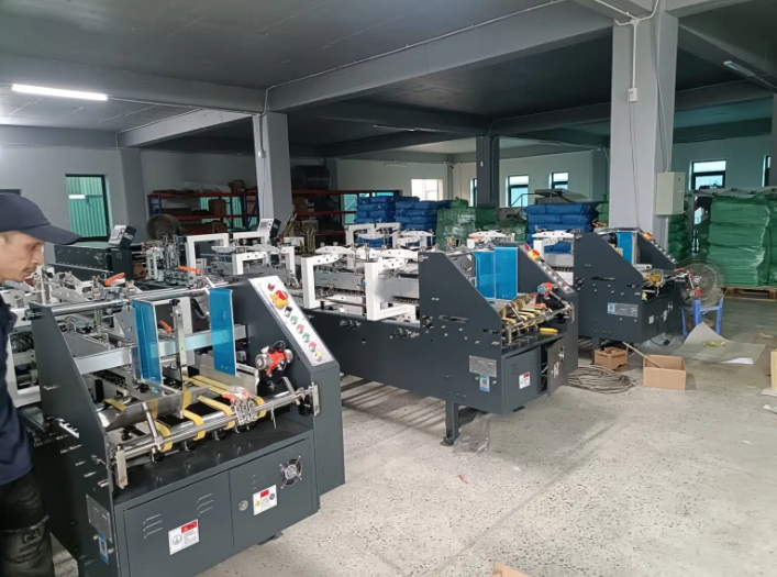 Máy dán hộp gấp nháp trước khi dán SLH-580AM4