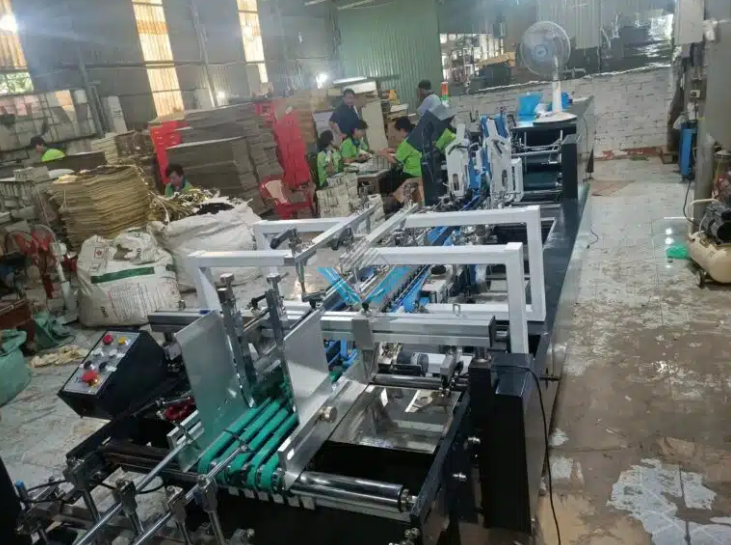 Máy dán hộp giấy (Dán cạnh) YADU YD-800