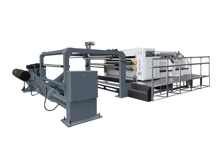 Máy xả lô giấy cuộn HSC-1700B (2 cuộn)