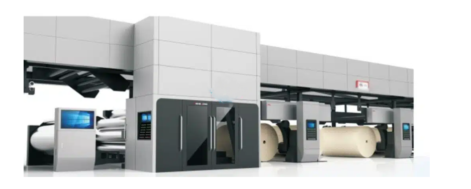 Máy chạy sóng carton (3,5,7 lớp tốc độ cao) Guangdong XHL450