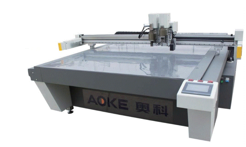 Máy cắt mẫu bao bì Aoke 3 đầu DKZ20