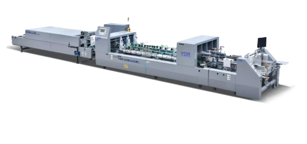Máy dán hộp giấy (Hộp ivory, duplex, túi giấy, sóng 3 lớp) YADU 