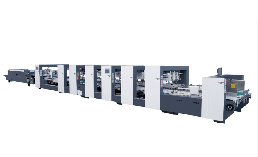 Máy dán hộp 4 góc 6 góc (Dán carton, duplex, ivory) ROLAM (NEW LUOLAN)