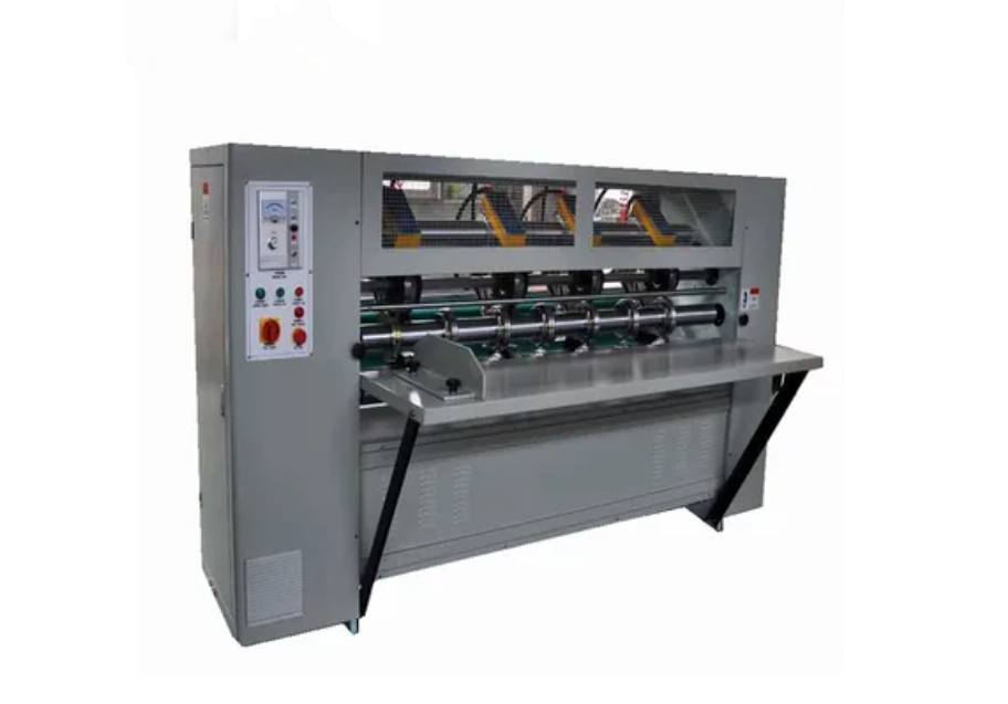Máy cấn lằn chia tấm carton (Chỉnh dao điện động) BFY