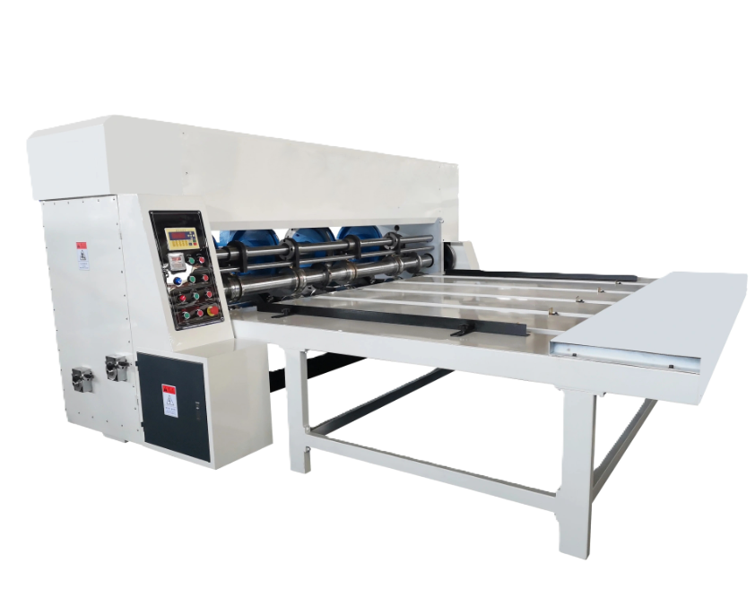 Máy bổ chạp bán tự động (Cắt khe thùng carton) 