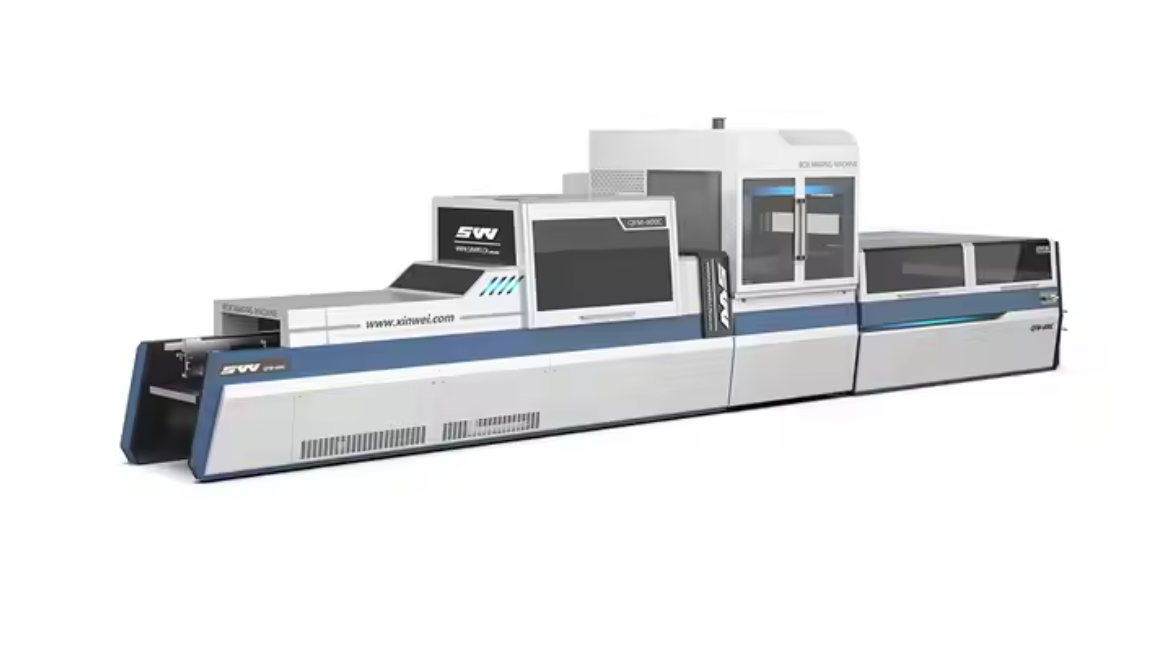 Máy làm bìa cứng tự động tay robot yamaha (Chính xác cao)