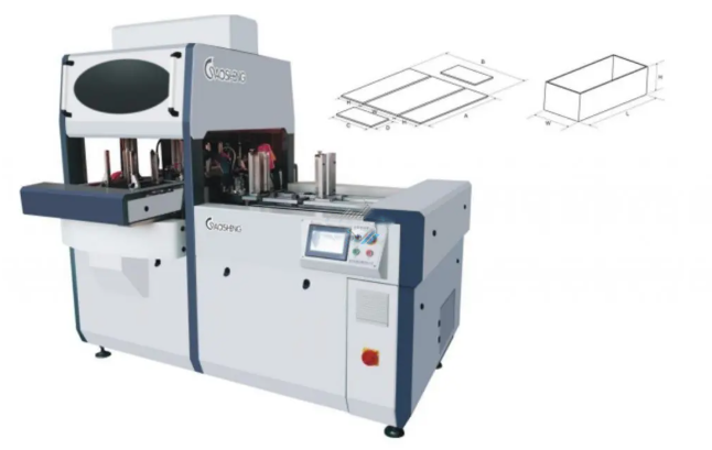 Máy ghép hộp cứng tự động (Tiết kiệm nguyên liệu) GS-230 