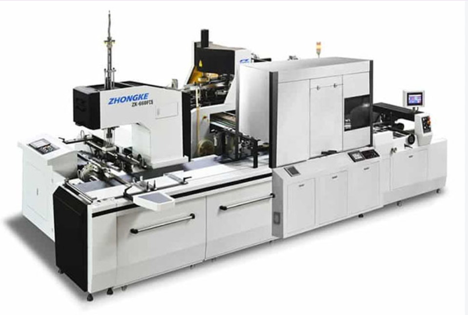 Máy làm hộp cứng tự động Zhongke ZK-660FCS