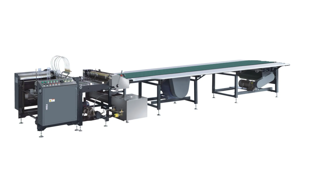Máy bồi keo nhiệt có băng tải ZH-850A 