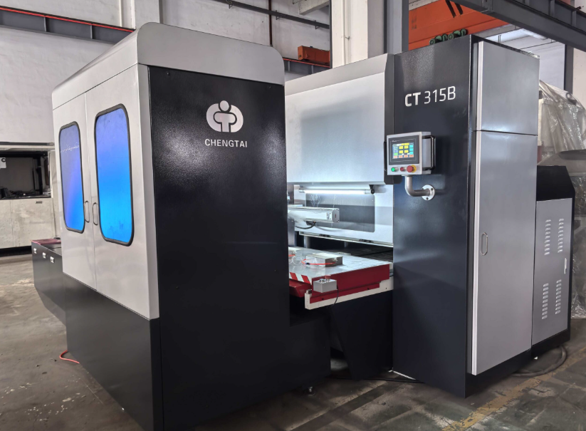 Máy thúc nổi hộp cứng bìa cứng tự động CT-318B 