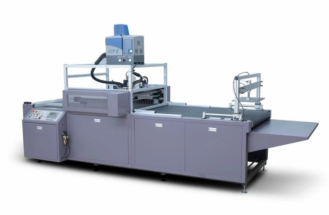 Máy ráp hộp nam châm bán tự động (2 đầu keo) GR-1000B