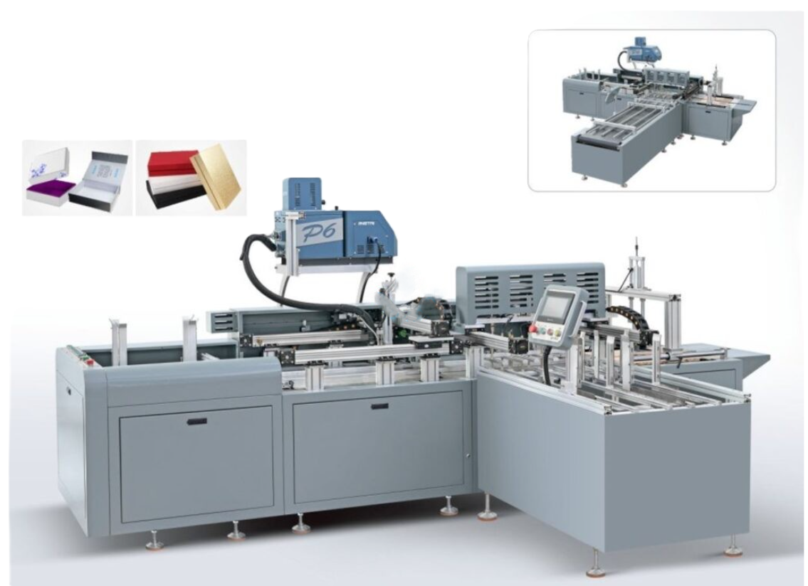 Máy lắp ráp hộp cứng khổ nhỏ (Làm được 2 kiểu hộp)