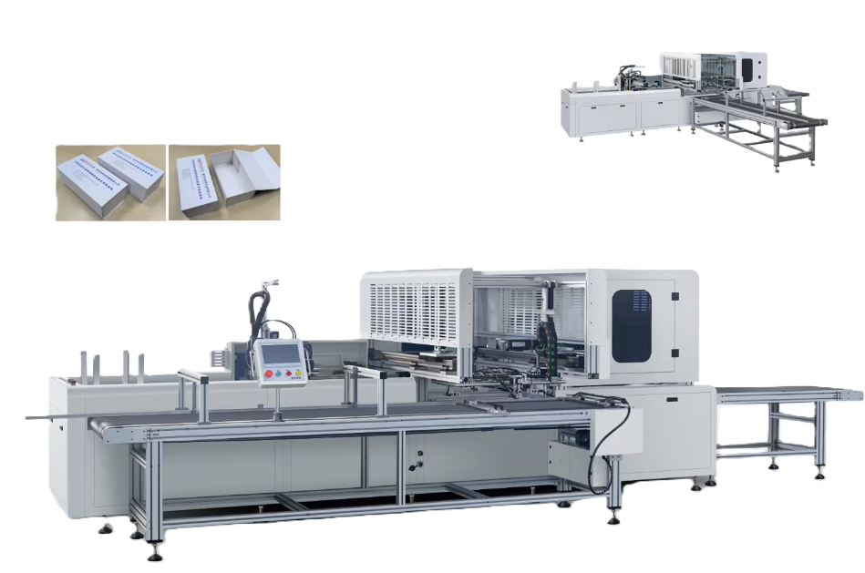 Máy lắp ráp hộp nam châm tự động (Bắn keo tự động) GR-1200Z