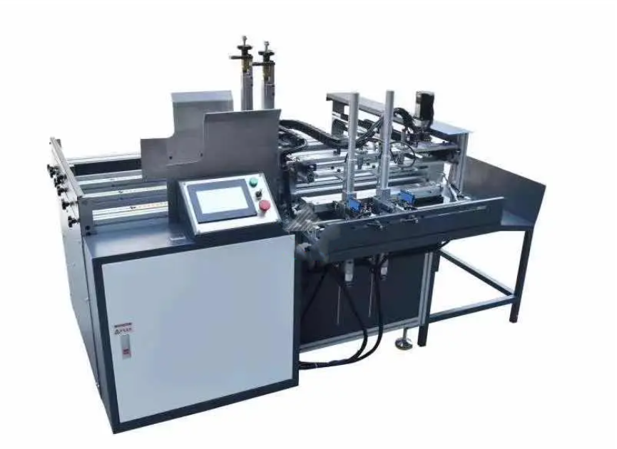Máy dán miếng thiếc hộp cứng tự động YL-66 