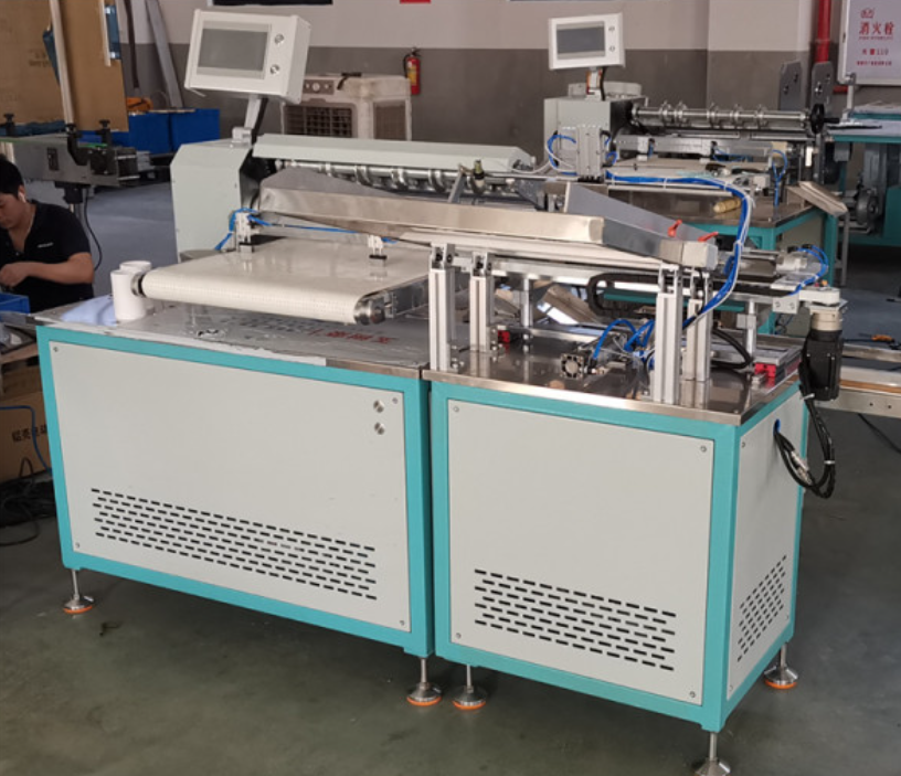 Máy bồi hộp cắt hộp giấy tròn (Keo lạnh) SLA-580A
