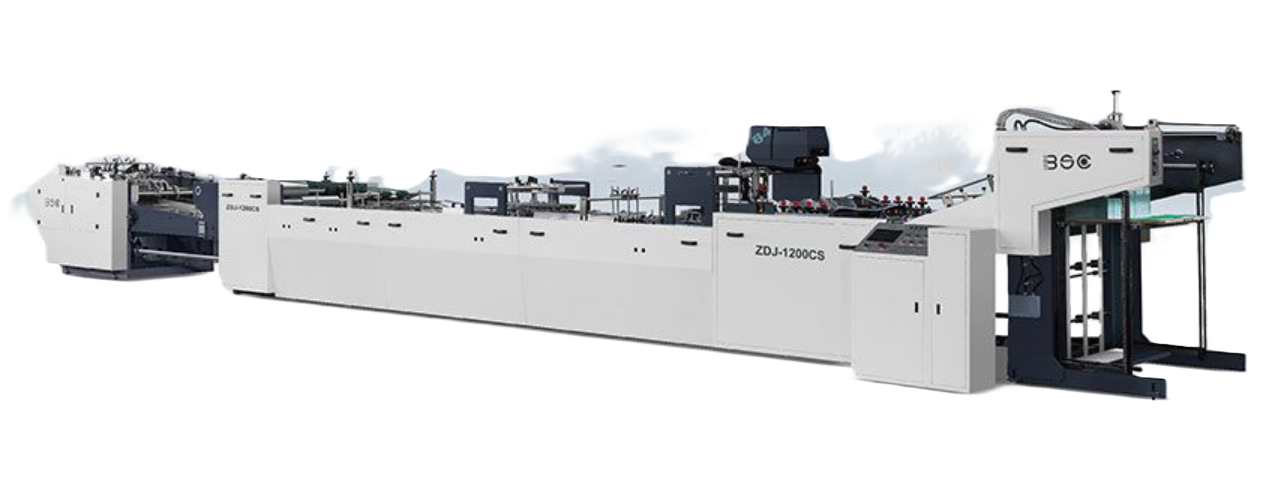 Máy dán túi giấy và bẻ đáy túi Shanghai ZDJ-1200CS