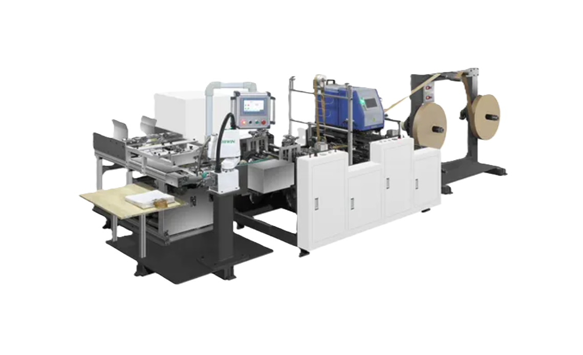 Máy dán quai túi giấy tự động (Quai tròn) HPP-DA