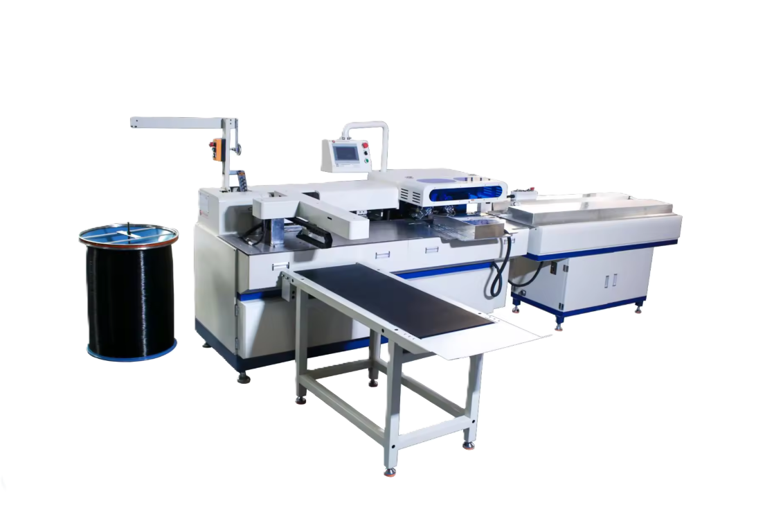 Máy đục lỗ vào lò xo xoắn tự động (Lò xo kim loại) HB-40PFB