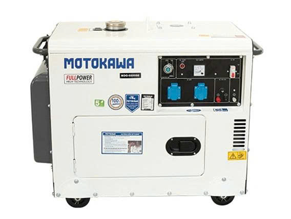 Máy phát điện chạy dầu MOTOKAWA MDG6800SE (5.5 KW)