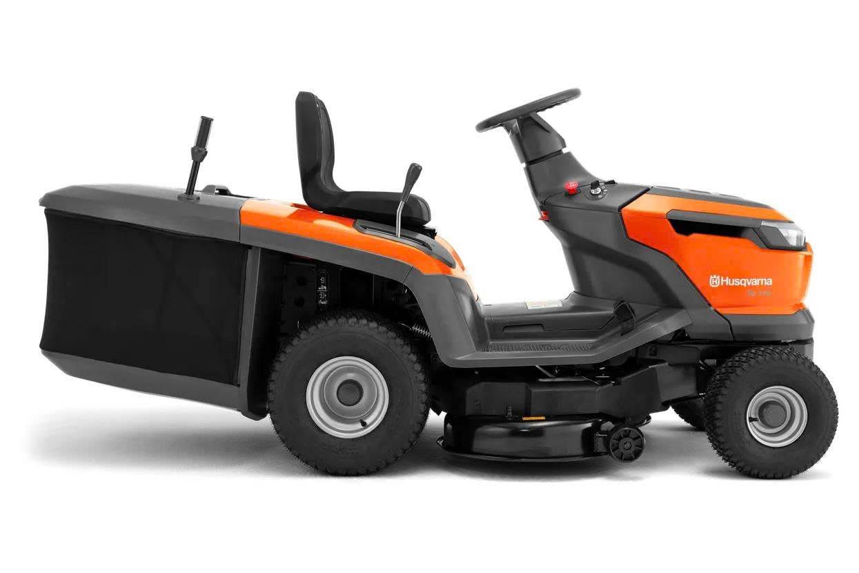 Máy cắt cỏ người lái Husqvarna TC 114 (kèm thùng gom cỏ)