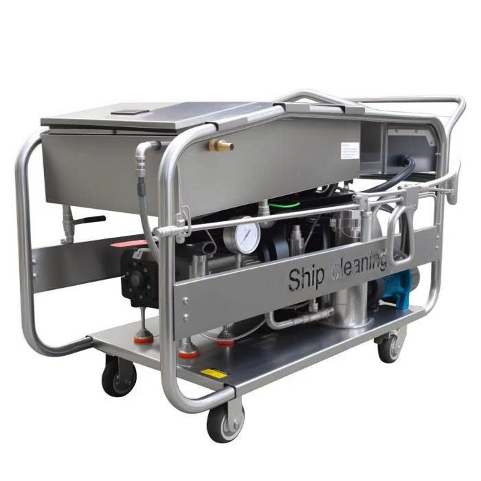Máy phun nước áp lực cao 100Mpa dùng trên biển Kolner KN21100U