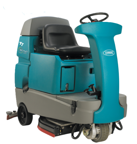 Máy chà sàn liên hợp ngồi lái Tennant T7 