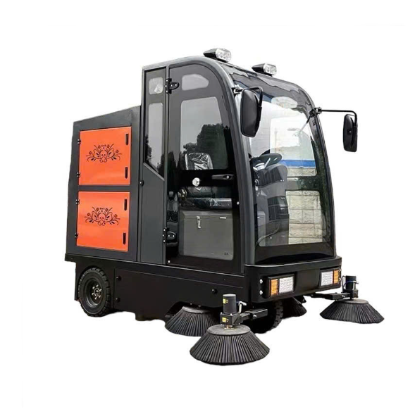 Xe quét rác công nghiệp ngồi lái KMS-S13 
