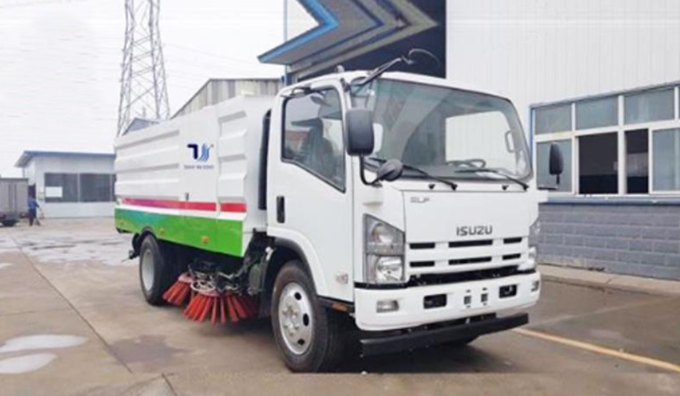 Xe quét hút bụi đường Isuzu 7 khối TV-0841